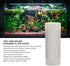 Tnfeeon Stainless Steel Mesh Inflow Aquarium Filter Guard Intake Cover for Shrimp and Fish Aquarium Intake Filter Mesh Cover Fish Mesh Net Strainer Tube Filter Accessory (L)