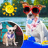 72 Pack Summer Reginary Bandanas - Triangle Scarf Bibs for Dogs - Adjustable Dog Bandana for Pet Costume Accessories
