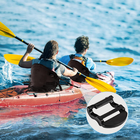 Kayak Seat Repair Kit, Seat Strap Clips and Tri-Glide Hooks for Lifetime Emotion