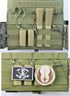 JFFCESTORE Hook&Loop Adapter Strips - Tactical Morale Patches Panel Molle Strips Attachment for Tactical ID Patches