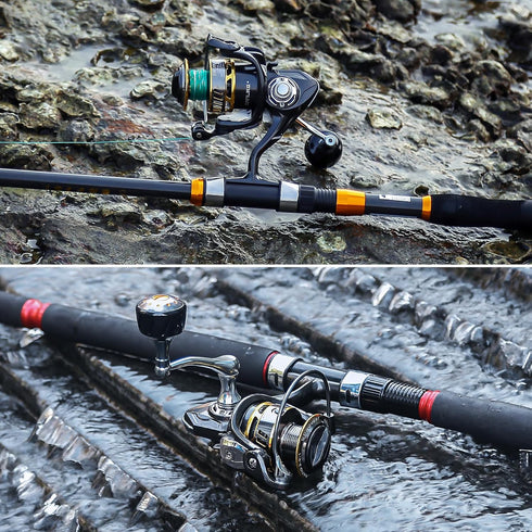 SAN LIKE Spinning Fishing Reel, Saltwater & Freshwater 40.5 Lbs Max Drag