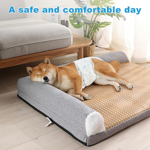Ypfyed 96 Count 11-16.5 Disposable Dog Diapers Male Belly Bands for Bale Dogs (Waist in S) Super Absorbent Small Doggie
