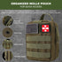 Kleclcw 150 Gifts for Men Christmas Dad, Survival Kit, PCS Survival Gear and Supplies Equipment with Trauma Bag, Molle