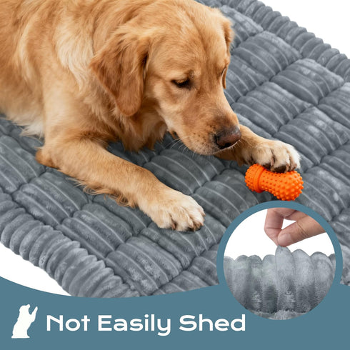 53" 24") Backseat Dog Bed Mat for Car, Dog Car Seat Cover for Back Seat, Pet Car Blanket Soft and Comfortable, Upgraded