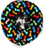 Tossed Bones Puppy Bumpers, 100% Cotton Safety Fence Collar Made in USA, 10-13" to Keep Your Pet Safe