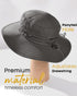 FURTALK Sun Hats for Men Women, Packable Wide Brim UV Protective Bucket Hat UPF 50+