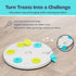 Chinchilla Trixie Rabbit Snack Board, Interactive Toy, Small Animal Puzzle, Mental Stimulation, Rabbit, Ferret, Bunny