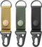 FRTKK Tactical Molle Key Ring Gear Key Keeper, Nylon Belt Keychain Molle Webbing Clip Buckle for Bags