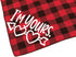 Pack of 2 Dog Bandana, Valentines Day Reversible Buffalo Plaid Triangle Bibs Pet Scarf
