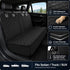 SNZ 100% 600D Dog Car Seat Cover for Back Seat, Waterproof Pet Car Seat, Oxford Backseat Covers for Dogs, Scratch Proof