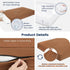 Miguel Durable Canvas Dog Bed Waterproof with Removable Washable Cover, 14 Ounce Canvas Dog Pillow, 35 x 25 inch,