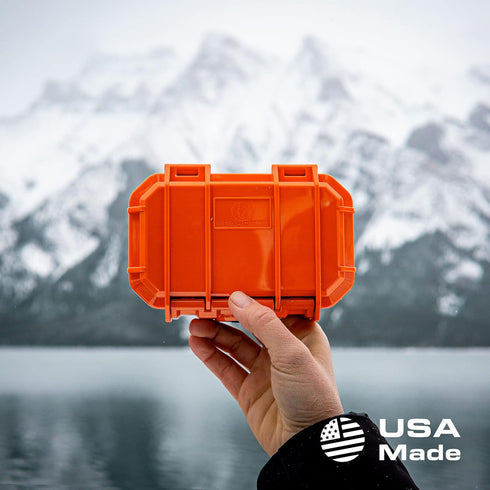 Seahorse 52 Portable Waterproof Dry Box, Hard Protective Micro Case, IP67 Waterproof for Earbuds & Small Devices