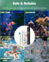 Pawfly 9 in 1 Aquarium Test Kit, Fish Tank Test Strips for pH, Chlorine, Nitrate, Nitrite, and More.