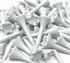 NorthPointe Plastic Golf Tees 1 ½” - Short Tees for Irons, Par Threes, Hybrids, Driving Range - Pack of 50 or 100