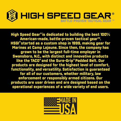 High Speed Gear Single Pistol Taco Mag Pouch - Molle Compatible