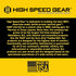 High Speed Gear Single Pistol Taco Mag Pouch - Molle Compatible