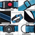 AirTag Dog Collar with Waterproof Holder, Luminous Reflective, Comfortable Durable 1000D Nylon, Fit for Large Active