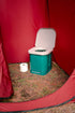 3 Pack, 17.7" 13.8" Stansport Disposable Toilet Bags - Green, L x W