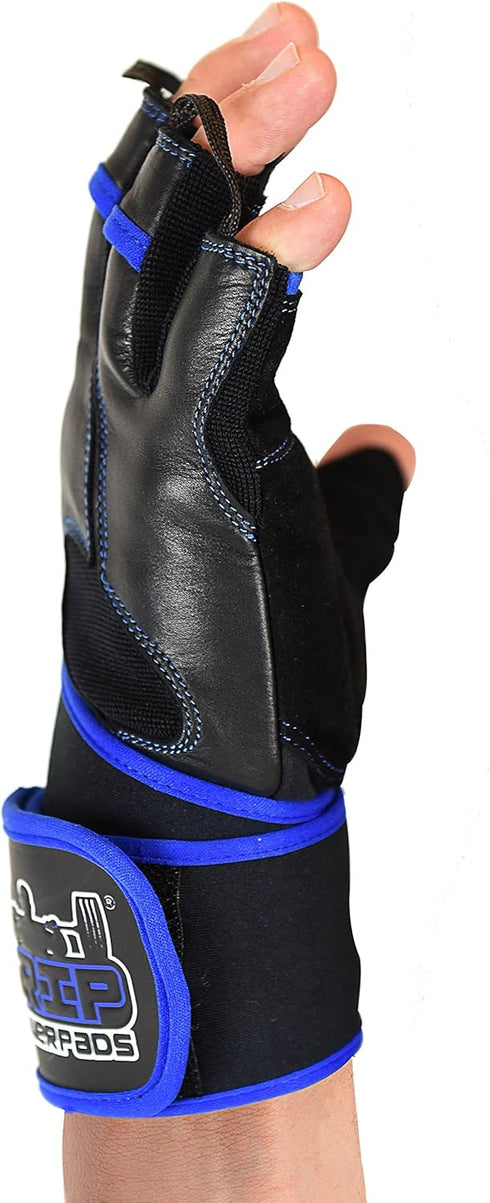 2" 8 1/8" 8 1/2") Gym Gloves - Ranger with Built in Wide Wrist Wraps Design for Weight Lifting, Power Lifting