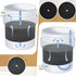 3 5 11" 3 (20-35-50ppi Set) Wonderjune Pcs Gallon Bucket Sponge Filter Aquarium Pond Sponge Filter DIY Foam Sponge