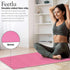 Foldable Yoga Mat - 6mm Thick, Lightweight, Easy to Store for Travel, Anti-Slip Folding Exercise Mat for Workouts