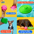 Hartz DuraPlay Ball Squeaky Latex Dog Toy, Large 3 Count Pack in Neon Green, Neon Pink & Neon Orange