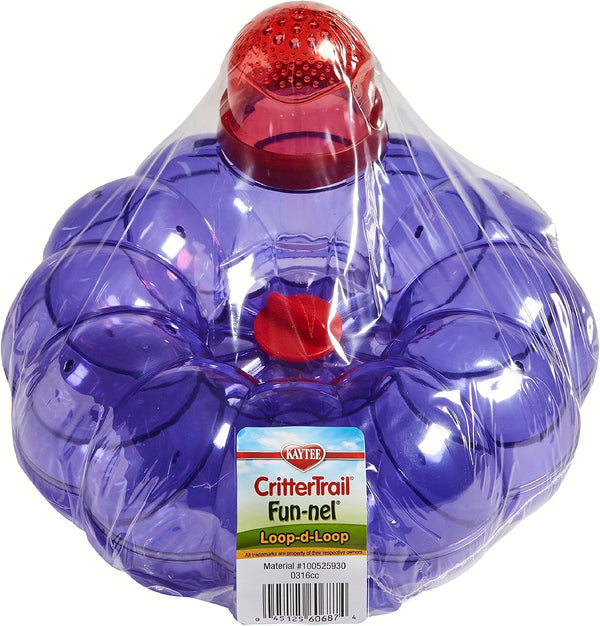 Kaytee CritterTrail Fun-nel Loop-D-Loop Tubes for Small Animal Habitat