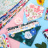 100 Sweetude Pcs Dog Bandanas Bulk Floral Pattern Triangle Scarf Adjustable Washable Bandana Bibs for Small Medium
