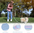 Waterproof Dog Leash with Carabiner, Soft Handle, Easy Care, 5ft*20mm*2.5mm, Light Blue