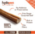 6 Inch 25 Pack FOODIEPAWS Thin Bully Sticks for Dogs, Bulk | All Natural, Grass-Fed Beef | High Protein, Rawhide-Free
