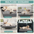 Vonabem Waterproof Dog Bed for Large Medium Dogs, Washable Orthopedic Foam Pet Bed with Removable Cover, 36 inch, Gray