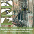 Tree Strap Gear Hanger for Hunting - Tree Stand Bow Hangers with 4 Tree Gear Hooks & Tie Down Straps