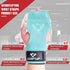 COFOF Weight Lifting Wrist Strap, Double Layer Leather Wrist Strap for Deadlift and Powerlifting, Adjustable Neoprene