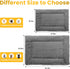 Dog Beds Crate Pad for Large Dogs, Cat Bed Washable Dog Crate Pad, Anti-Slip & Anti-Scratch Pet Sleeping Mat (Gray, L)