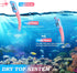 5-15, 4 1 Set Set Snorkeling Gear for Kids Ages in Mask Fins Snorkel with HD Tempered Glass Panoramic View Anti-Fog