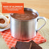 IMUSA USA Aluminum Mug for Stovetop Use or Camping, 1.25-Quart, Silver