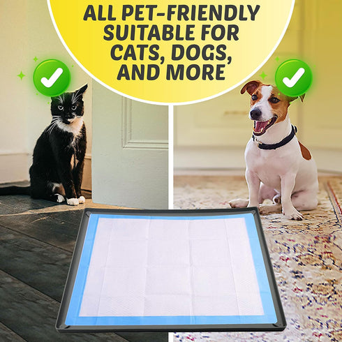 36 36 Inches, TidyFriend Pee Pad Holder Tray x Puppy Pad Holder, Easy to Clean and Store Pee Pad Holder for Dogs