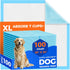 YOPETKI Dog Pee Pads Extra Large 28"x34" - 100 Pack Super Absorbent XLarge