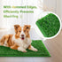 LOOBANI Dog Grass Pee Pads, Artificial Grass for Potty Tray, Indoor Outdoor Pee Grass for Dogs