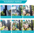 Golf Cart Mirror - No-drilling Side Rear View Mirror Compatible