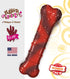 NylaDental Bone Power Chew Flavor Frenzy Dental Bone Chew Toy for Dogs, Indestructible, Beef Jerky Flavor, Small