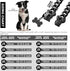 Black Cuban Link Dog Chain Collar 19mm with Secure Snap Buckle for Small Medium Pitbull (24")