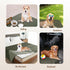 gogobunny 100% Double Sided Waterproof Dog Blanket, Soft Pet Bed Cover, Reversible, 40x50 Inch, Dark Olive/Light Olive
