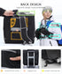 Ski Boots Bag 54L, Fully Padded Backpack for Snowboard Gear, Water-Resistant Travel Luggage with PVC Bottom Pockets