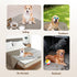 gogobunny 100% Double Sided Waterproof Dog Blanket - Soft Reversible Pet Bed Cover for Couch Sofa Car (Dark Stone/Light