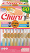 INABA Salmon Churu Cat Treats, Lickable, Squeezable Creamy Pure Cat Treat with
