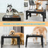Niubya Elevated Dog Bowls with 2 Stainless Steel Bowls, Raised Adjustable Dog Bowl for Small Medium and Large Dogs