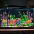 30Pcs Aquarium Plants, Fish Tank Accessories, Artificial Aquatic Plants, Full Set of Decorations