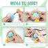 Hanpingban Interactive Cat Toy, Upgraded Cat Toys for Bored Indoor Adult Cats, Fast Rolling Ball in Play Mat, Hide