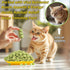 250g/8.82oz Cats Grass Treats Catnip Toy Fish Oil Freeze Dried Chicken Cat Food Hairball Removal Kitten Chew Snack